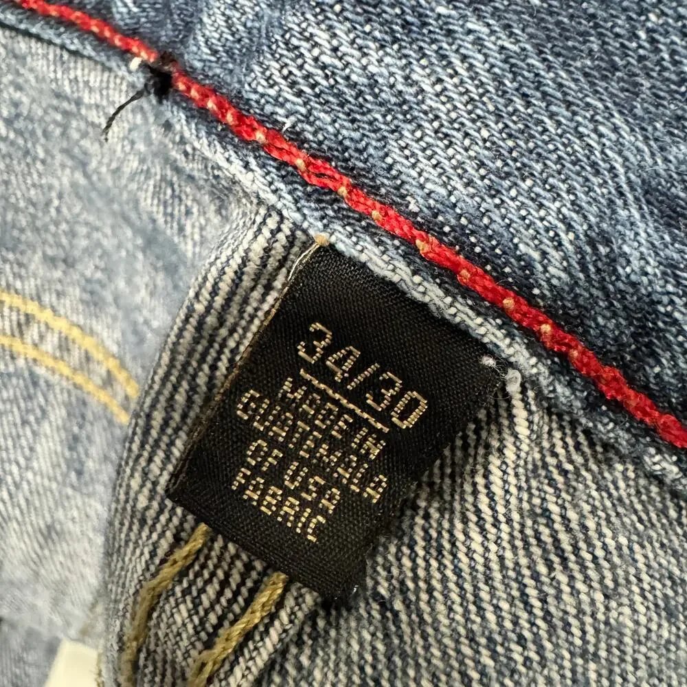 Banana Republic Jeans Relaxed Fit‎ Button Fly Mens 34x30 (35x29 ACTUAL) Denim